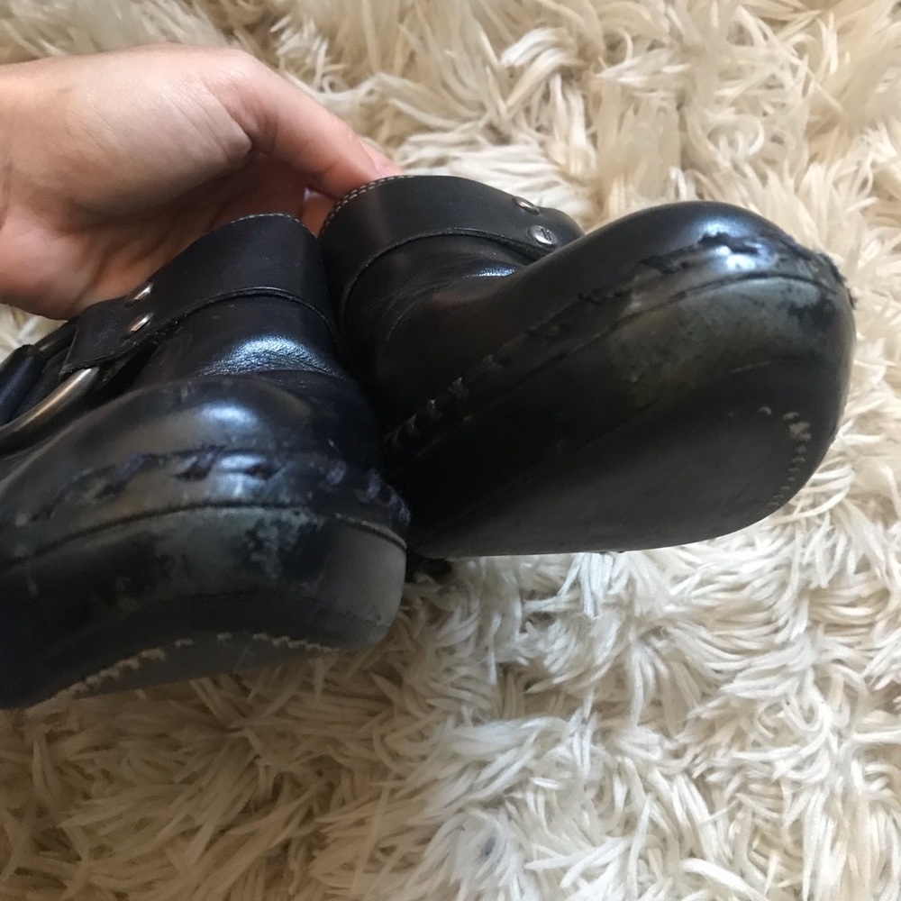 Frye Boots Black leather Mules - Picture 5 of 7